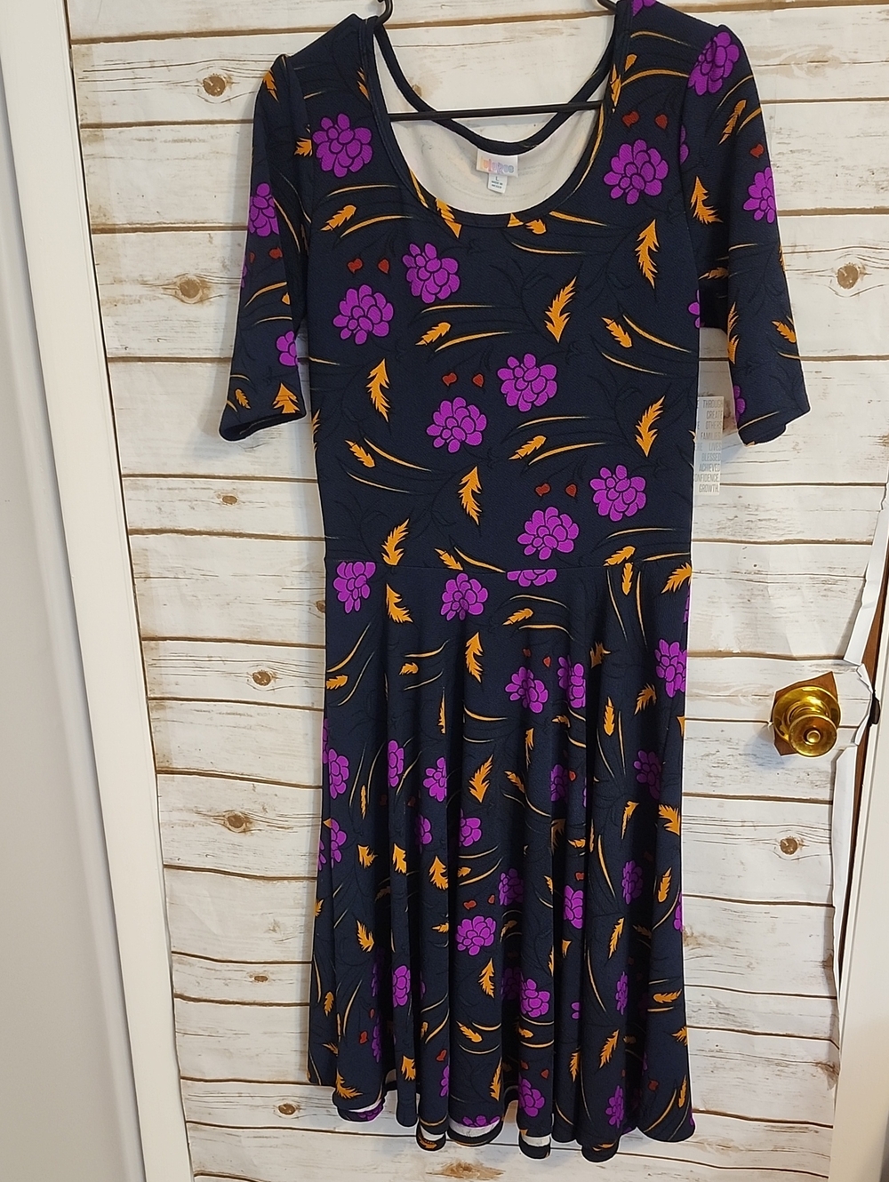 LuLaRoe Large Nicole Dress - NWT